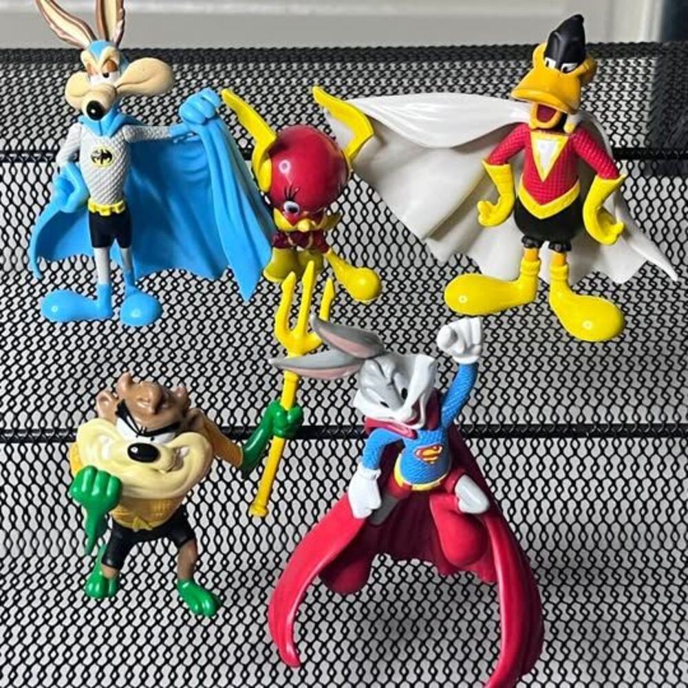 Looney Tunes DC Comics Justice League Figure Set of 5